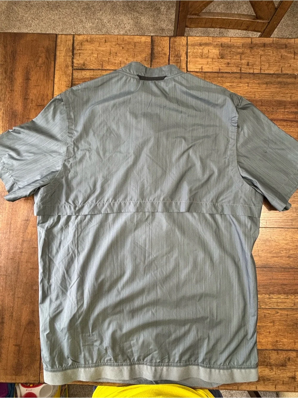 Nike Tennessee Volunteers Gray Pullover 1/2 zip short sleeve